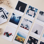 Фотокарточки в стиле Полароид